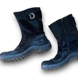 Paolo Iantorno Italian boots size 10 leather outer and inner. Snow & rain ready